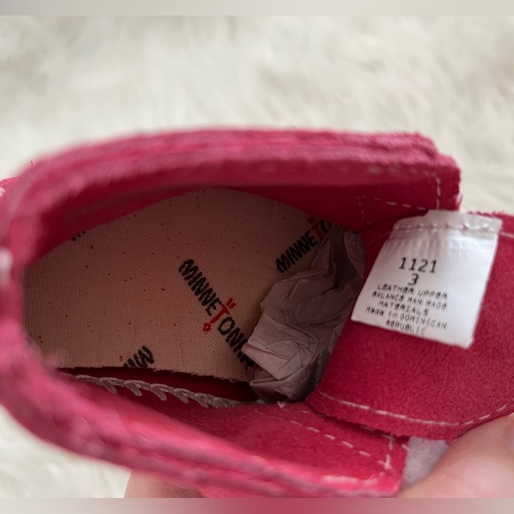 New Toddler Minnetonka Moccasins - Picture 4 of 5